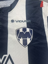 Monterrey 26/27 White/Navy Stripe Home Jersey