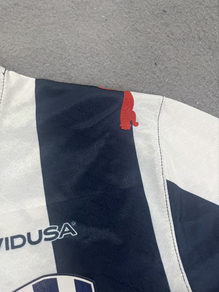 Monterrey 26/27 White/Navy Stripe Home Jersey