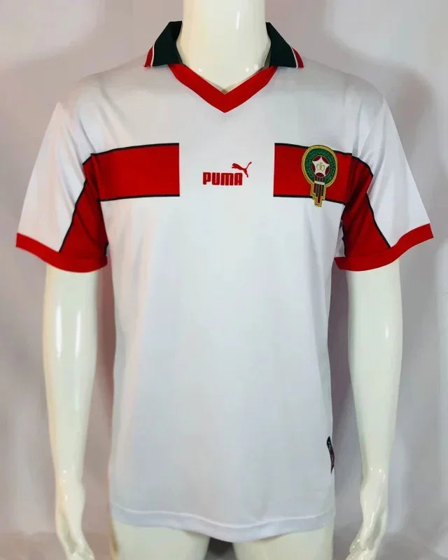 Morocco 1998 Vintage Retro Away Jersey