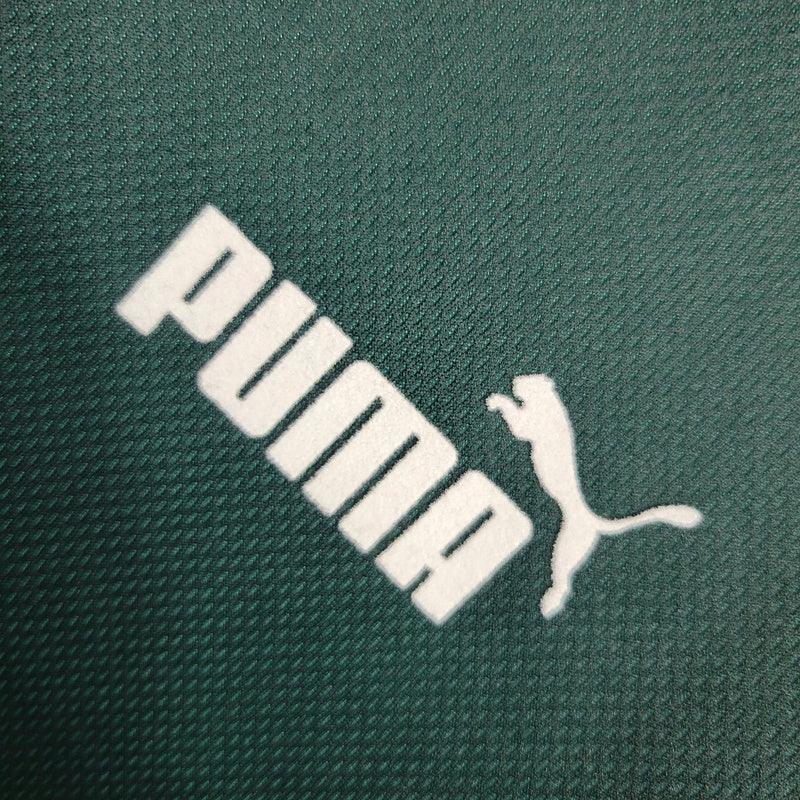 Morocco 1998 Vintage Retro Green/Red Home Long Sleeve Jersey