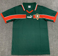 Morocco 1998 Vintage Retro Home Jersey