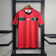 Morocco 1998 Vintage Retro Red/Green Third Jersey