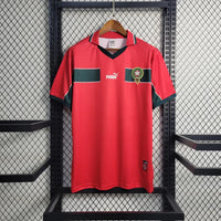 Morocco 1998 Vintage Retro Red/Green Third Jersey