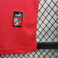 Morocco 1998 Vintage Retro Red/Green Third Jersey