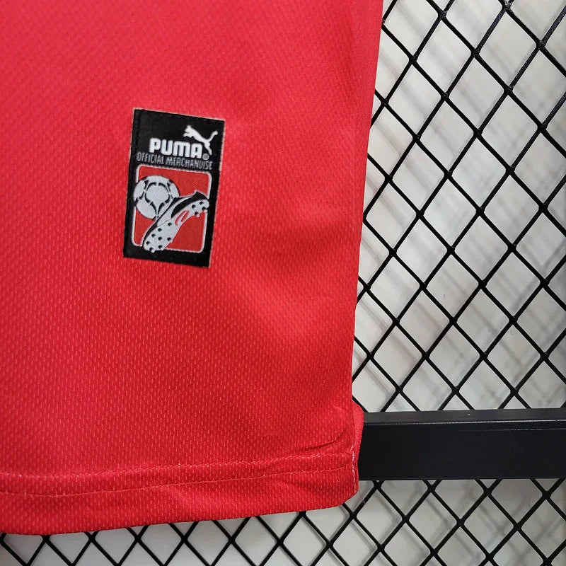 Morocco 1998 Vintage Retro Red/Green Third Jersey