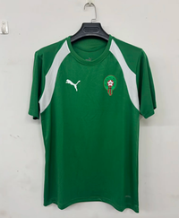 Morocco 2026 Green/White Training Jersey