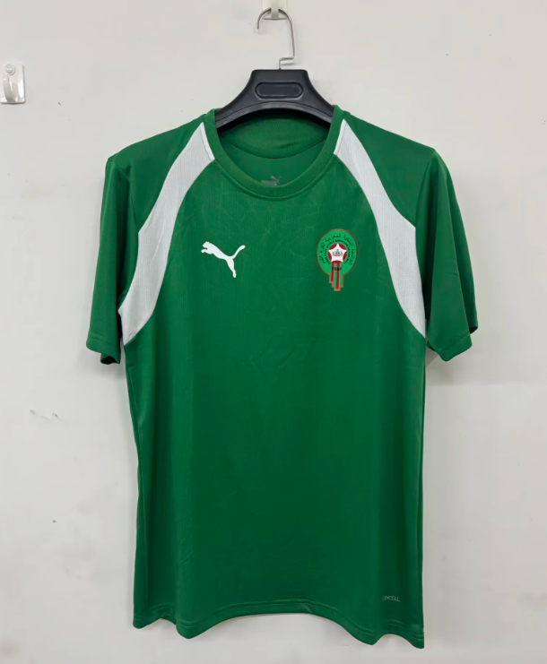 Morocco 2026 Green/White Training Jersey