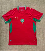Morocco 2026 Red/Green Home Jersey