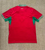 Morocco 2026 Red/Green Home Jersey