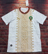 Morocco 2026 World Cup Gold/White Away Jersey
