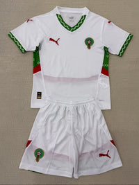 Morocco 25/26 Away Kids Jersey Set