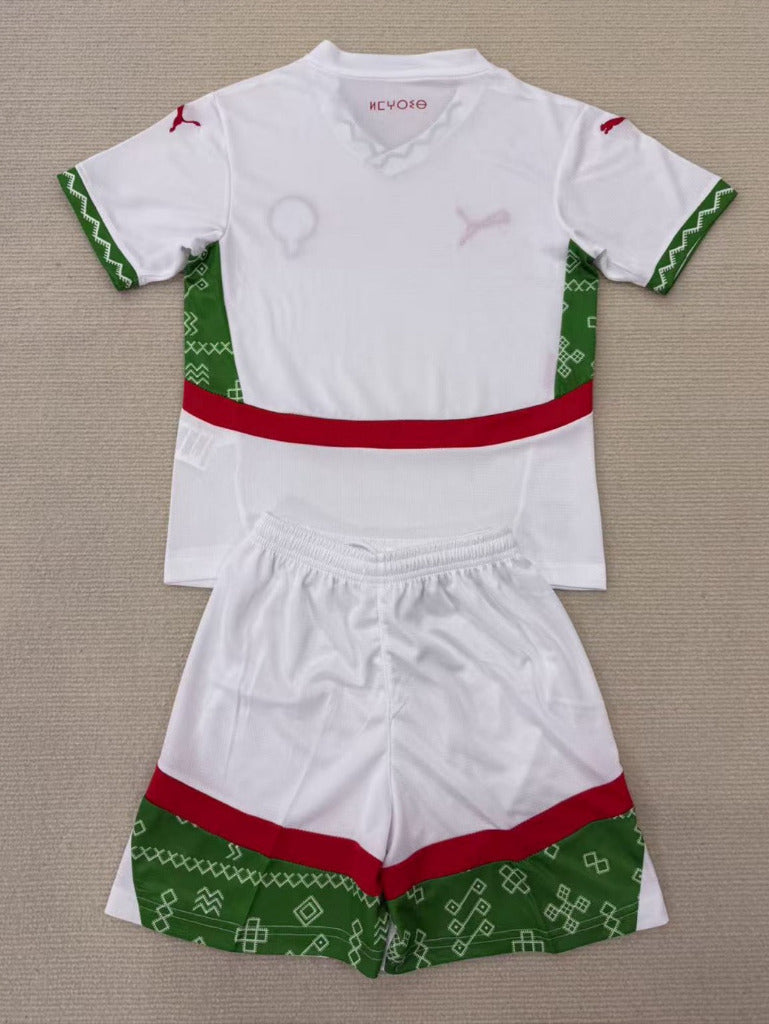 Morocco 25/26 Away Kids Jersey Set