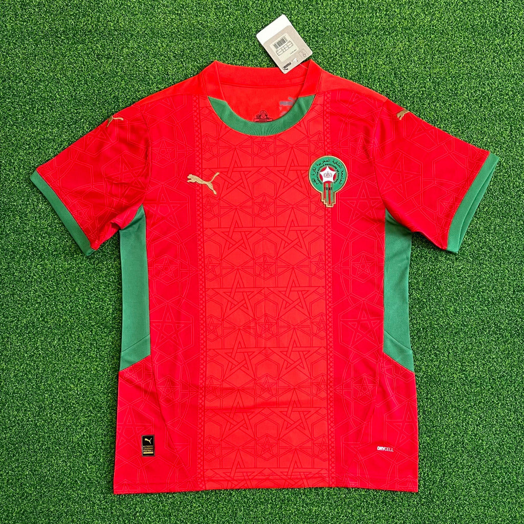 Morocco 25/26 Red Home Jersey