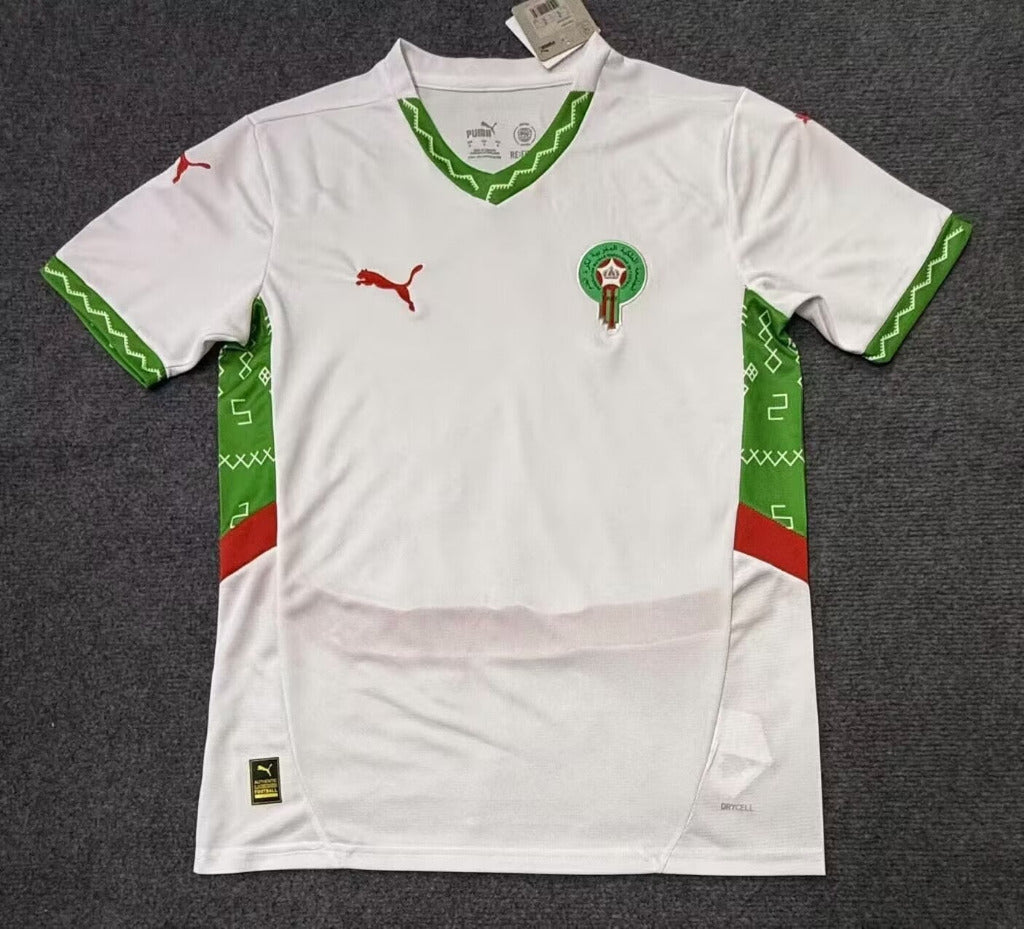 Morocco 25/26 White Away Jersey