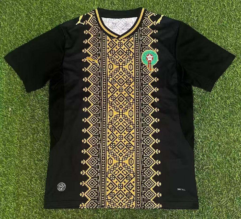 Morocco 26/27 Black/Gold Special Edition Training Jersey