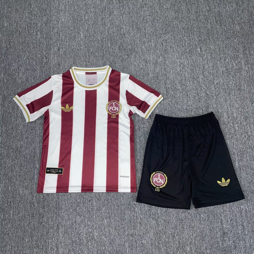 Nürnberg 25/26 125th Kids Jersey Set