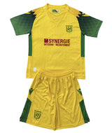 Nantes 26/27 Yellow/Green Home Kids Jersey Set