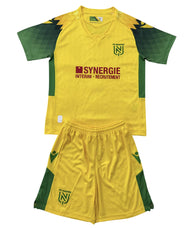 Nantes 26/27 Yellow/Green Home Kids Jersey Set
