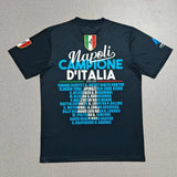 Napoli 25/26 Champion Version Black T-shirts