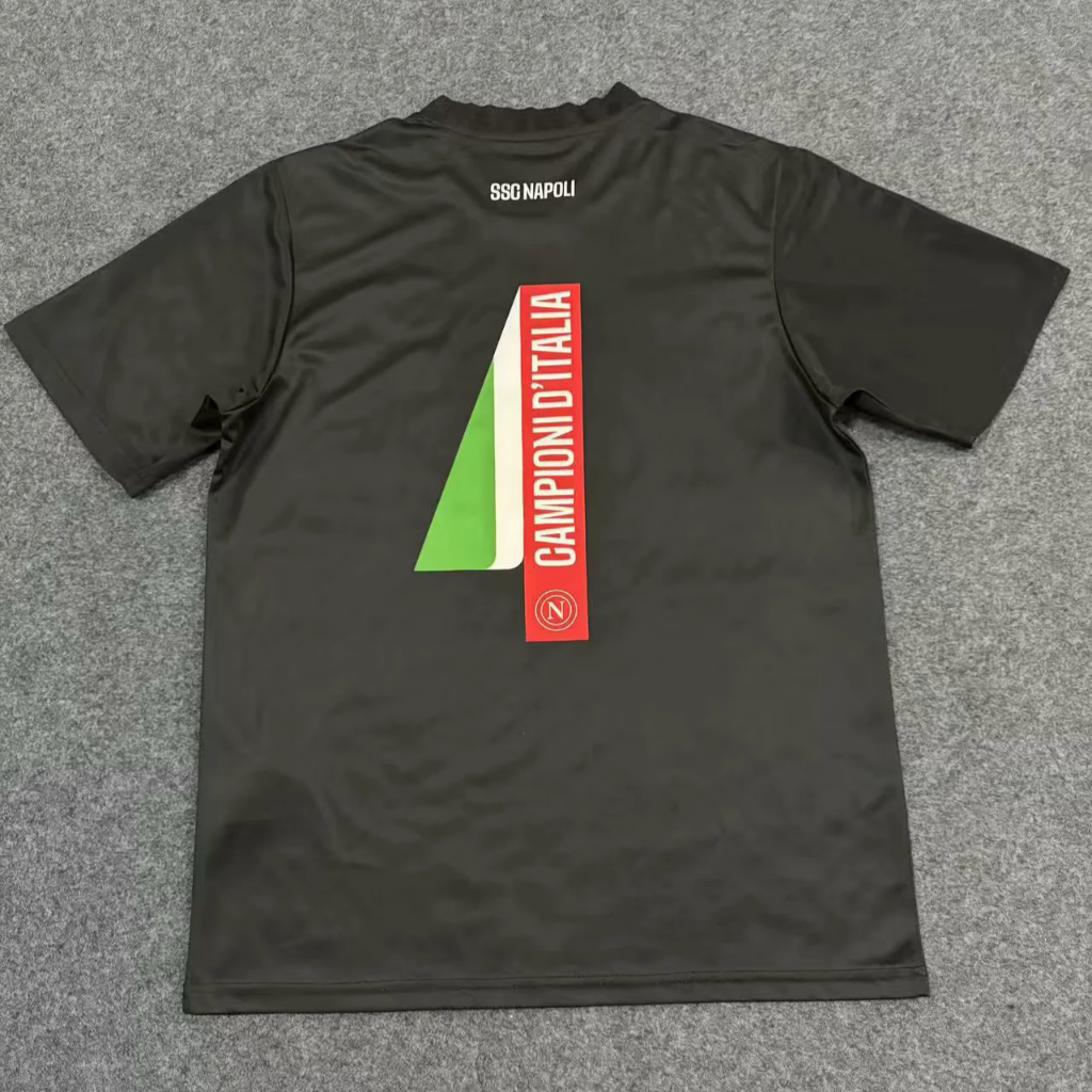 Napoli 25/26 Champion Version Brown T-shirts