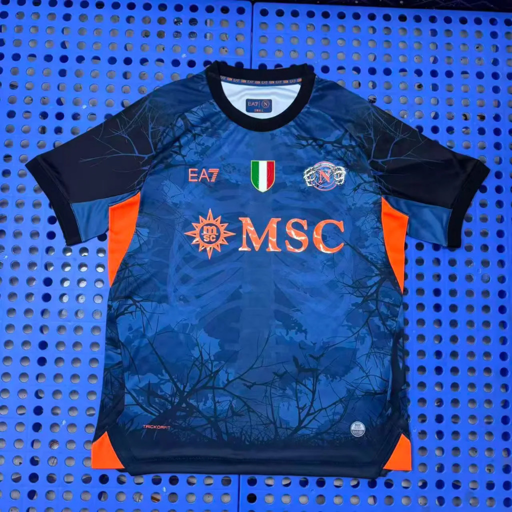 Napoli 25/26 Navy Halloween Version Goalkeeper Jersey