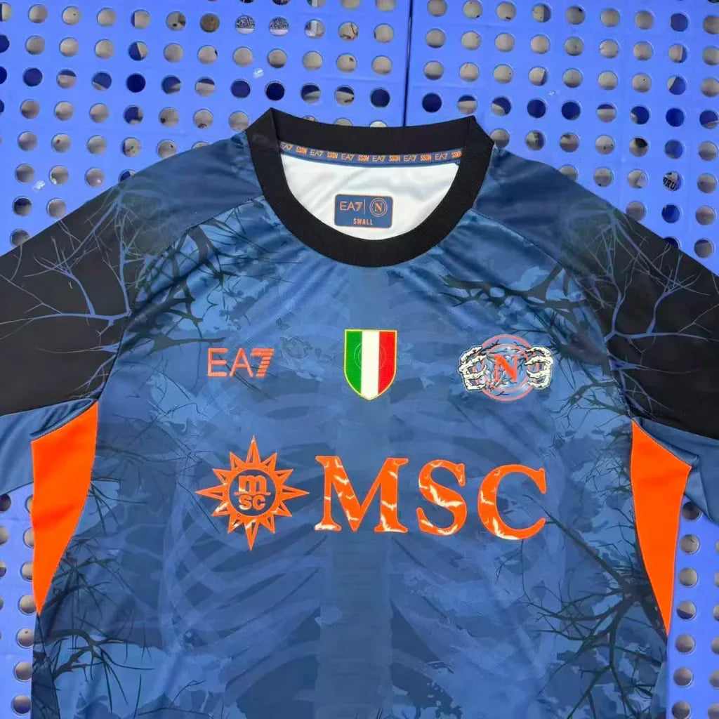 Napoli 25/26 Navy Halloween Version Goalkeeper Jersey