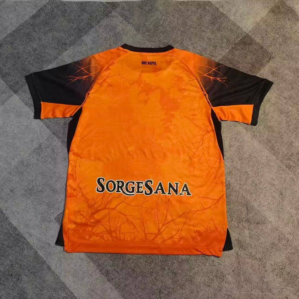 Napoli 25/26 Orange/Black Halloween Goalkeeper Jersey