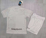 Napoli 25/26 White Away Kids Jersey Set
