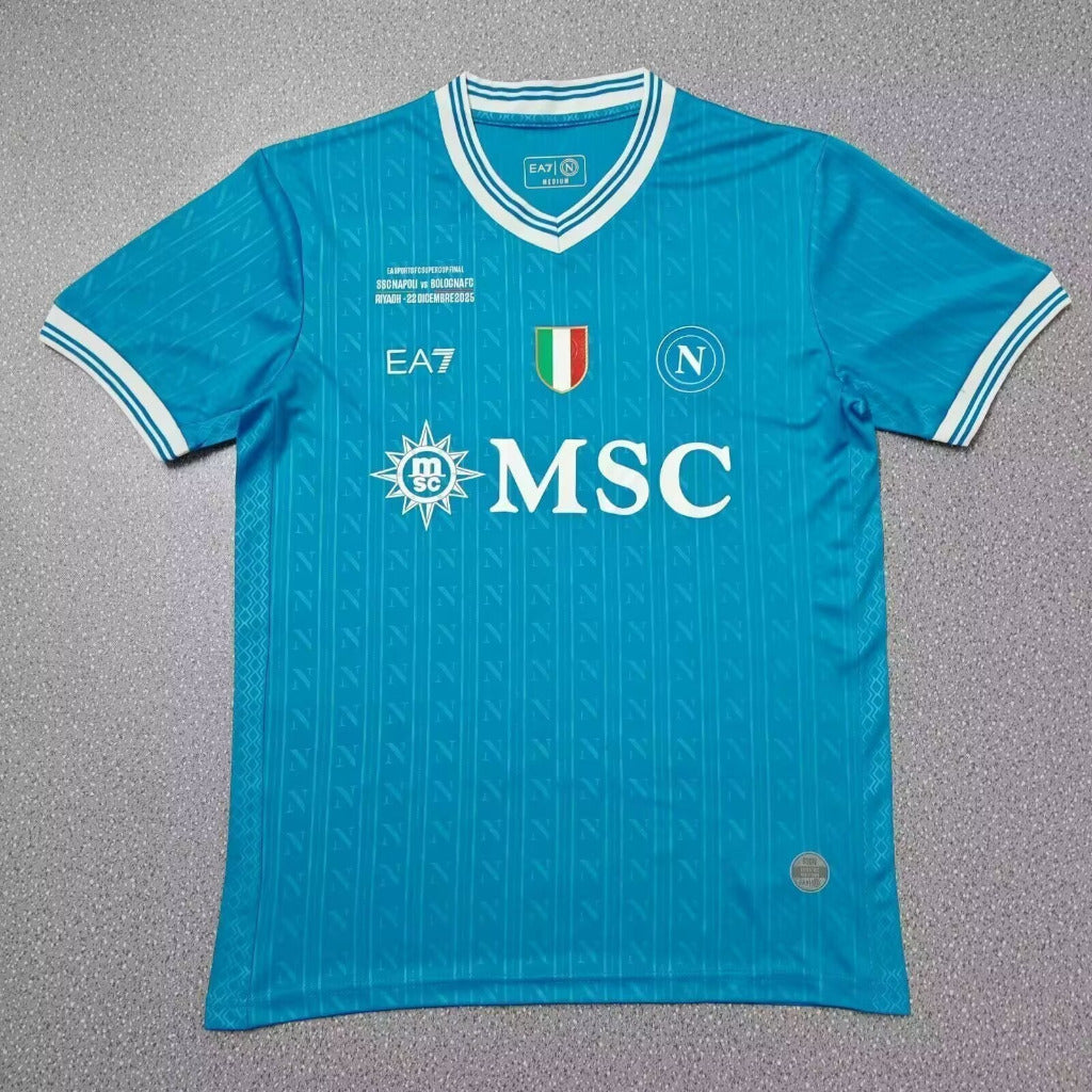 Napoli 26/27 Blue Home (Italian Super Cup) Jersey