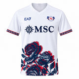 Napoli 26/27 White/Blue/Red Rose Graphic Concept Jersey