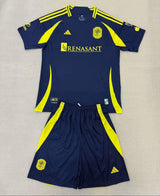 Nashville 25/26 Blue Away Kids Jersey Set