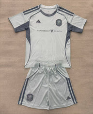 Nashville 25/26 Gray Pre-Game Kids Jersey Set