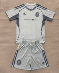 Nashville 25/26 Gray Pre-Game Kids Jersey Set
