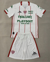 Necaxa 25/26 White/Red Home Kids Jersey Set