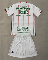 Necaxa 25/26 White/Red Home Kids Jersey Set