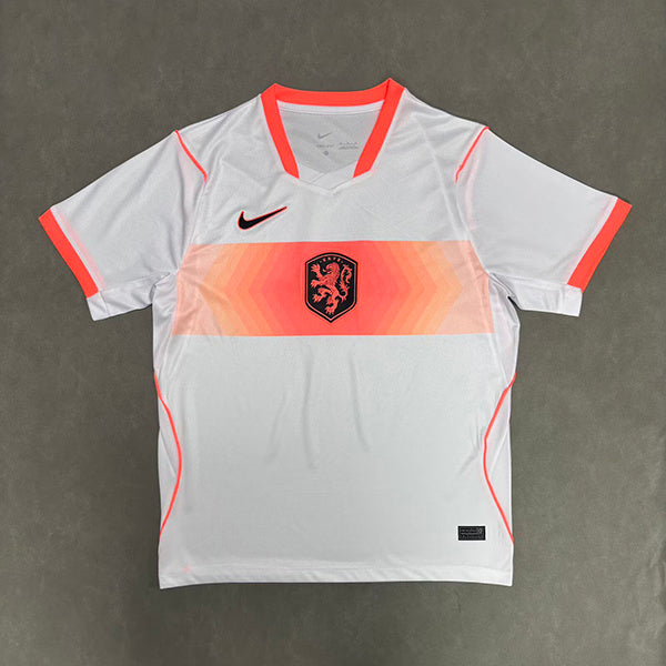 Netherland 2026 White/Orange Away Jersey