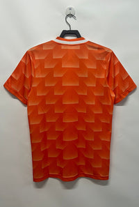 Netherlands 1988 Vintage Retro Bold Orange Home Jersey
