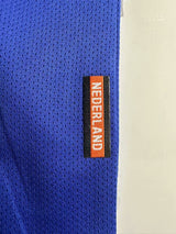 Netherlands 1998 Vintage Retro Blue Away Jersey