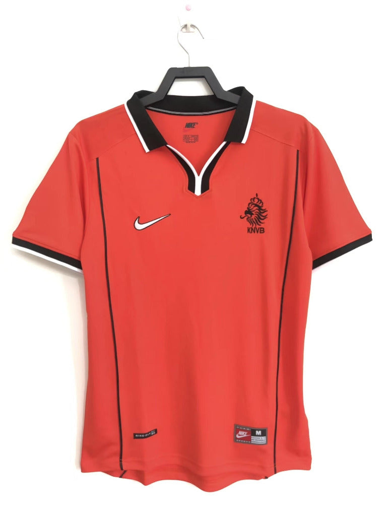Netherlands 1998 Vintage Retro Orange Home Jersey