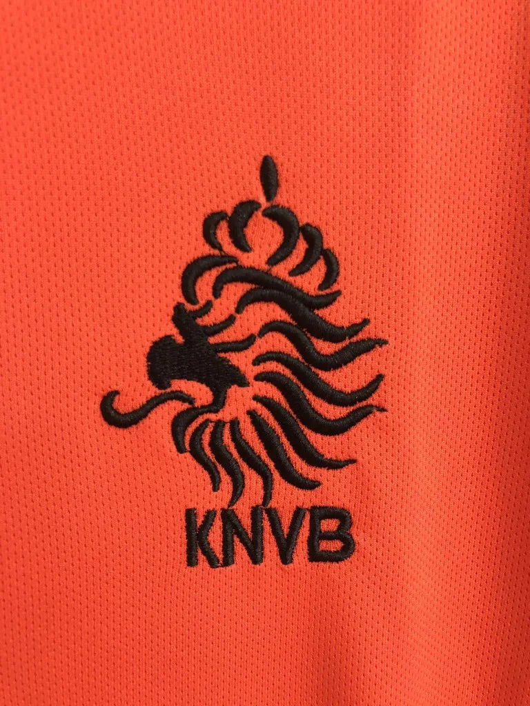 Netherlands 1998 Vintage Retro Orange Home Jersey