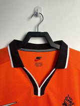 Netherlands 1998 Vintage Retro Orange Home Long Sleeve Jersey