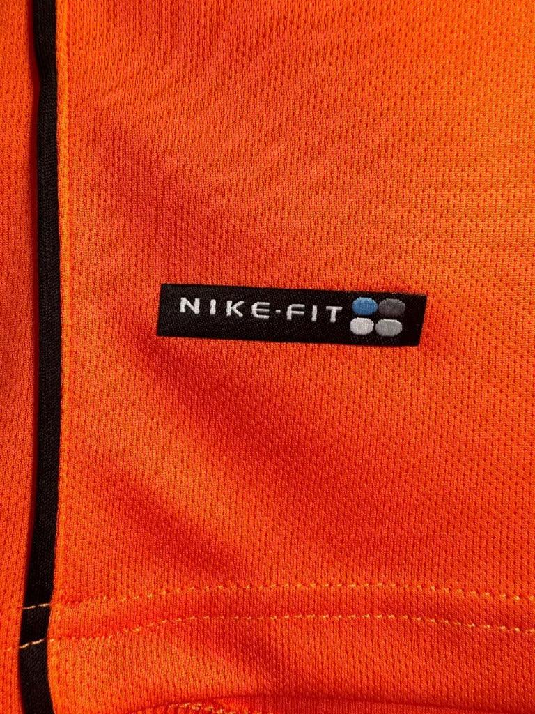 Netherlands 1998 Vintage Retro Orange Home Long Sleeve Jersey