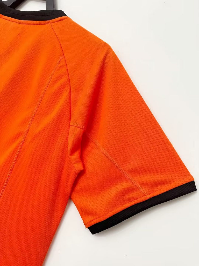 Netherlands 2000 Vintage Retro Orange Home Jersey