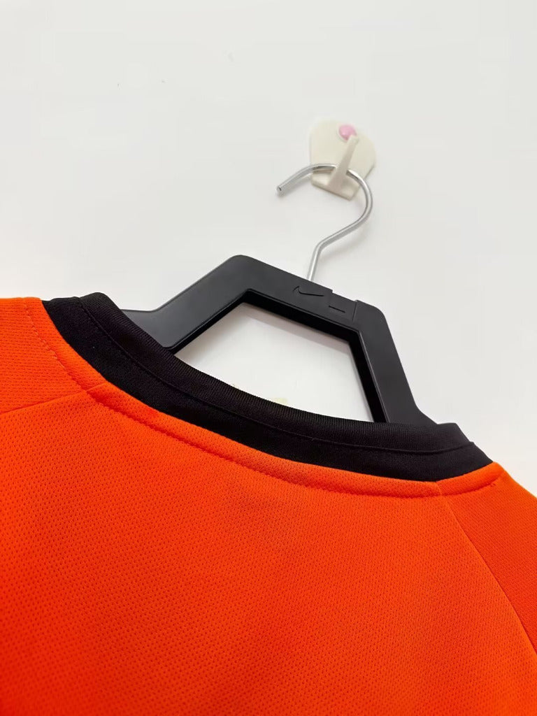 Netherlands 2000 Vintage Retro Orange Home Jersey