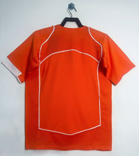 Netherlands 2004 Vintage Retro Orange Home Jersey