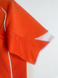 Netherlands 2004 Vintage Retro Orange Home Jersey