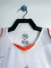 Netherlands 2004 Vintage Retro White Away Jersey