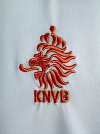 Netherlands 2004 Vintage Retro White Away Jersey