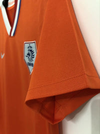 Netherlands 2008 Vintage Retro Orange Home Jersey