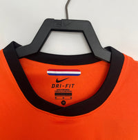 Netherlands 2010 Vintage Retro Orange Home Jersey